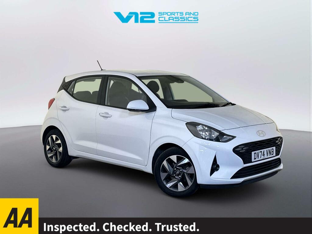 Hyundai I10 1.0 Advance Hatchback Euro 6 S White