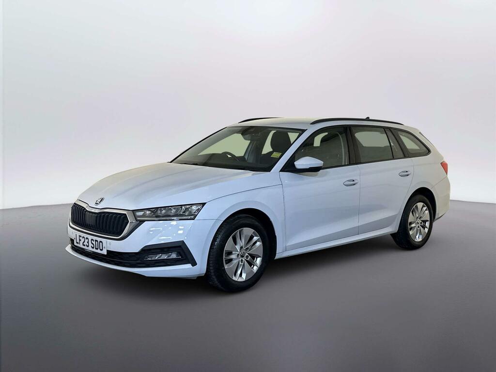 Skoda Octavia 2.0 Tdi Se Technology Estate Dsg Euro 6 White #4