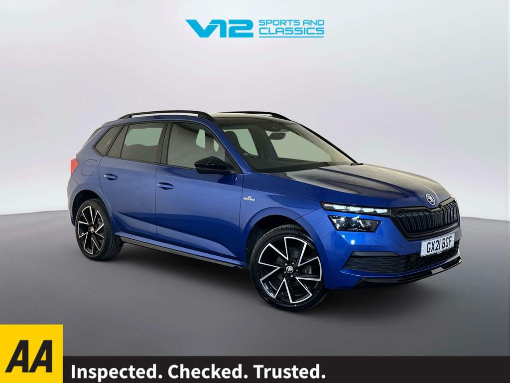 Skoda Kamiq 1.5 Tsi Act Monte Carlo Suv Dsg Euro 6 Blue