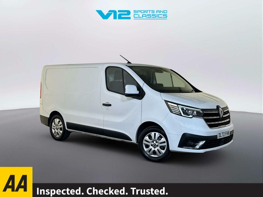 Renault Trafic 2.0 Dci Blue Sl28 Sport Panel Van Manua White