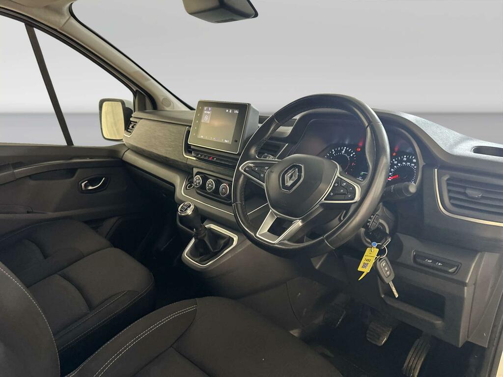 Renault Trafic 2.0 Dci Blue Sl28 Sport Panel Van Manua White #2