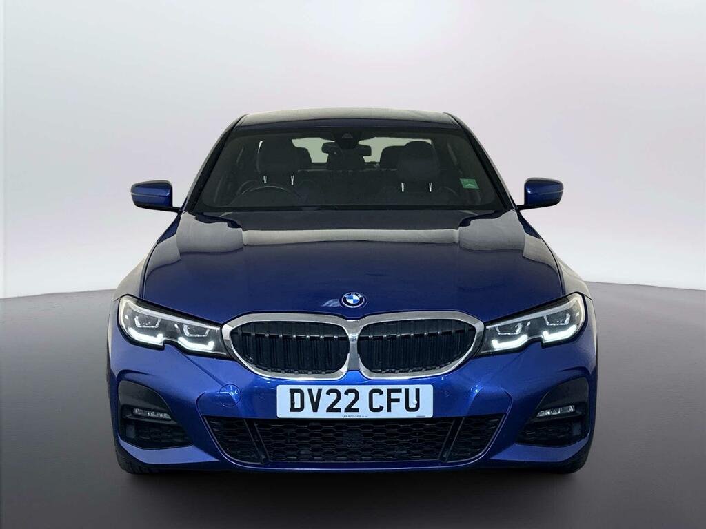 BMW 3 Series 2.0 330E 12Kwh M Sport Saloon Plug-in H DV22CFU Blue #3