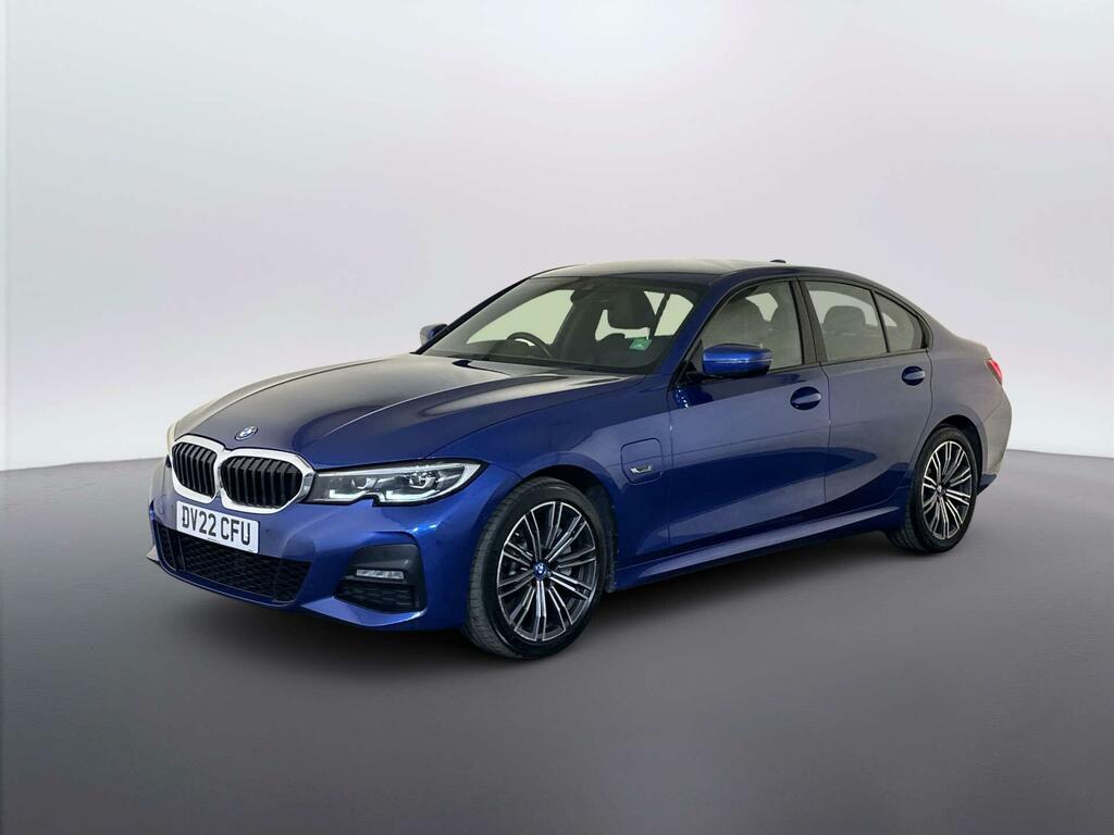 BMW 3 Series 2.0 330E 12Kwh M Sport Saloon Plug-in H DV22CFU Blue #4