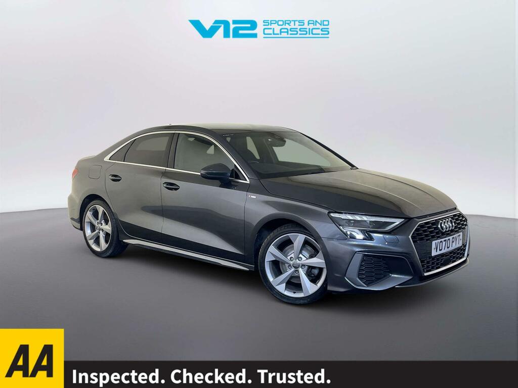 Audi A3 1.5 Tfsi 35 S Line Saloon S Tronic Euro Grey