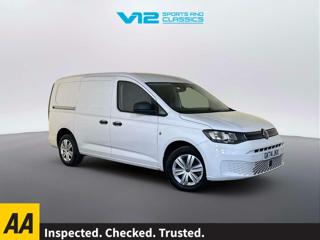 Volkswagen Caddy Maxi 2.0 Tdi C20 Commerce Plus Panel Van 6Dr Man White