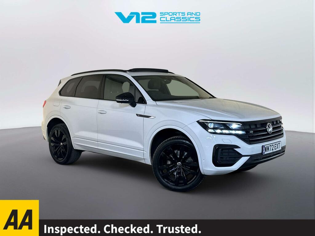 Volkswagen Touareg 3.0 Tdi V6 Black Edition Suv Tiptronic WM72EXT White