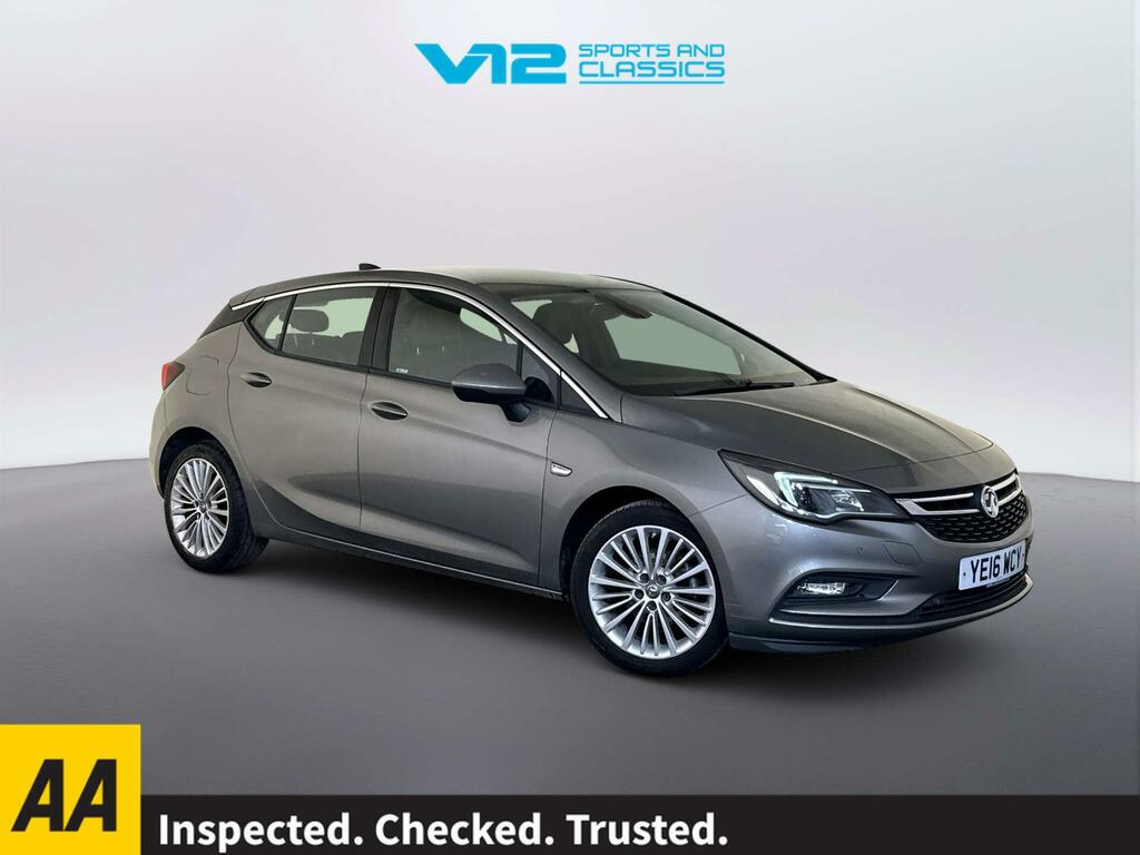 Vauxhall Astra 1.4I Turbo Elite Nav Hatchback E Grey