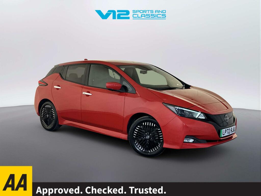Nissan Leaf 39Kwh N-connecta Hatchback 150 Red
