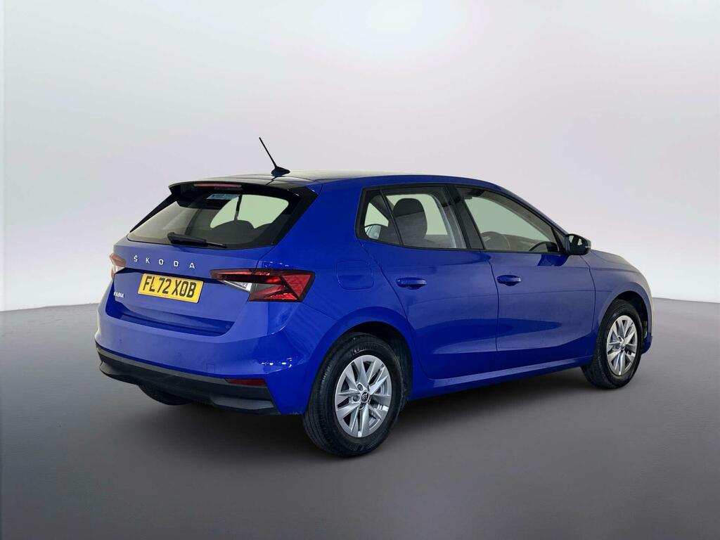 Skoda Fabia Se Comfort Blue #8
