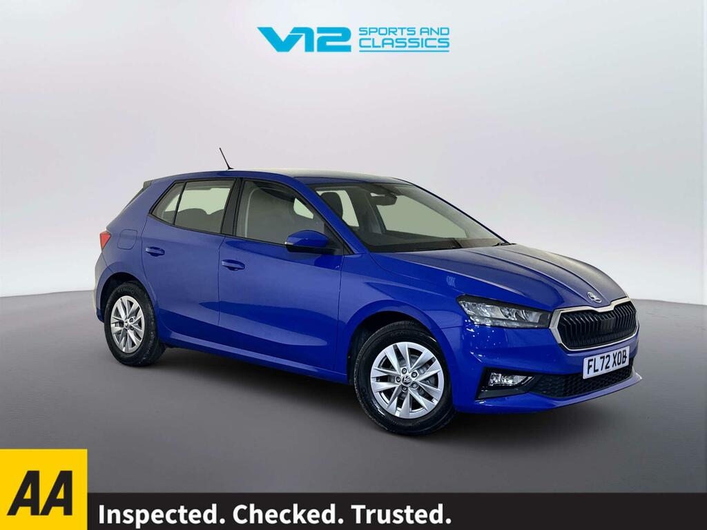 Skoda Fabia 1.0 Mpi Se Comfort Hatchback Eur Blue