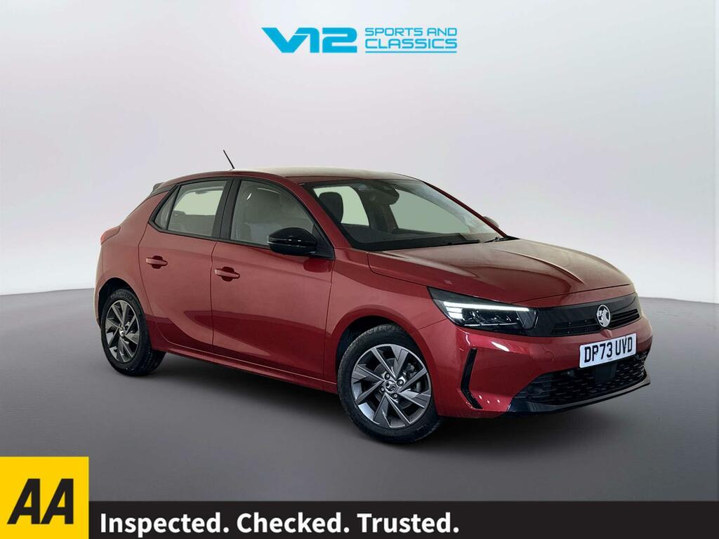 Vauxhall Corsa 1.2 Design Hatchback Euro 6 75 DP73UVD Red