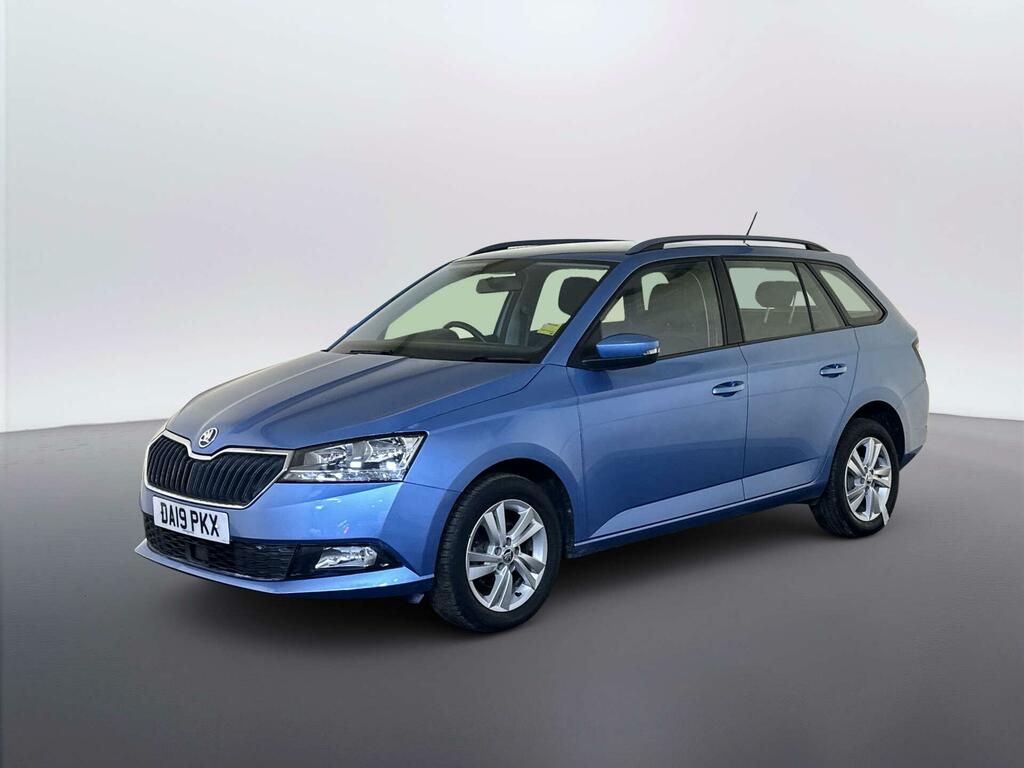 Skoda Fabia 1.0 Se Estate Euro 6 Ss 75 P Blue #4