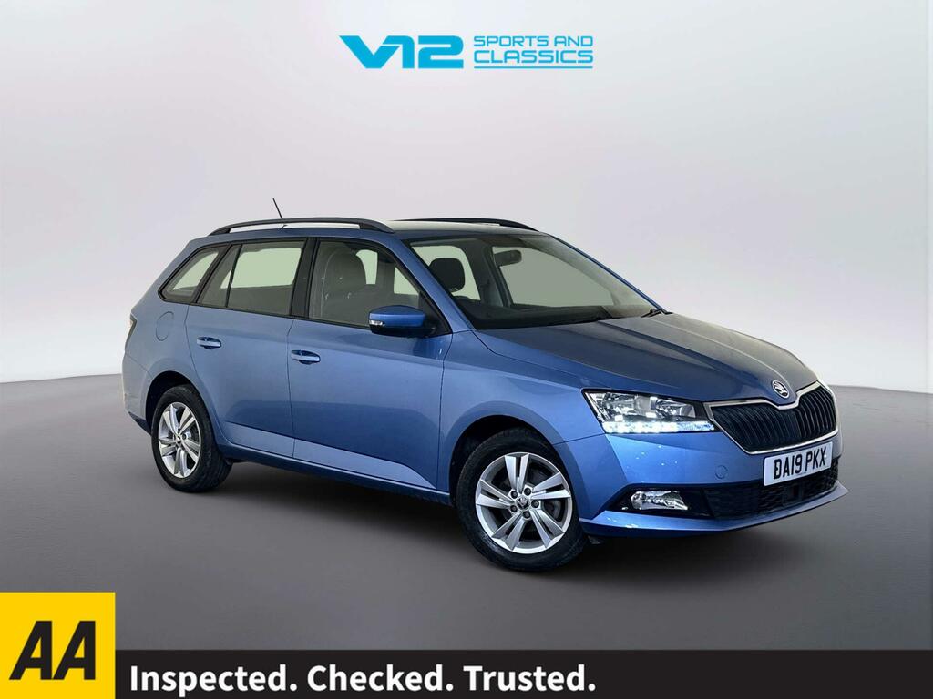 Skoda Fabia 1.0 Se Estate Euro 6 Ss 75 P Blue