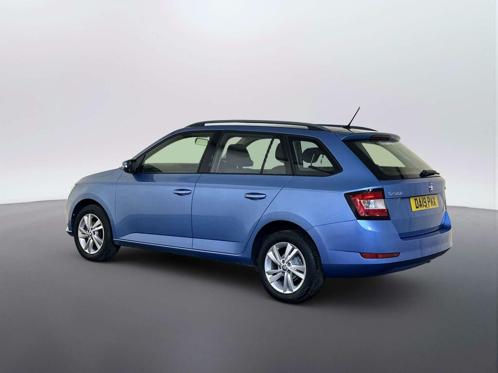 Skoda Fabia 1.0 Se Estate Euro 6 Ss 75 P Blue #6