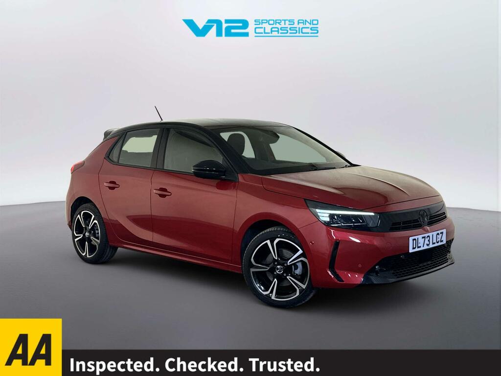 Vauxhall Corsa 1.2 Turbo Gs Hatchback Euro 6 Ss Red