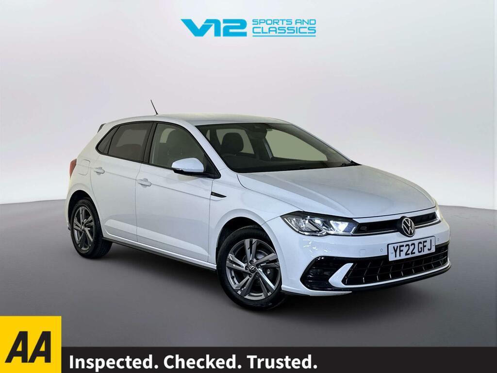 Volkswagen Polo 1.0 Tsi R-line Hatchback Euro 6 White