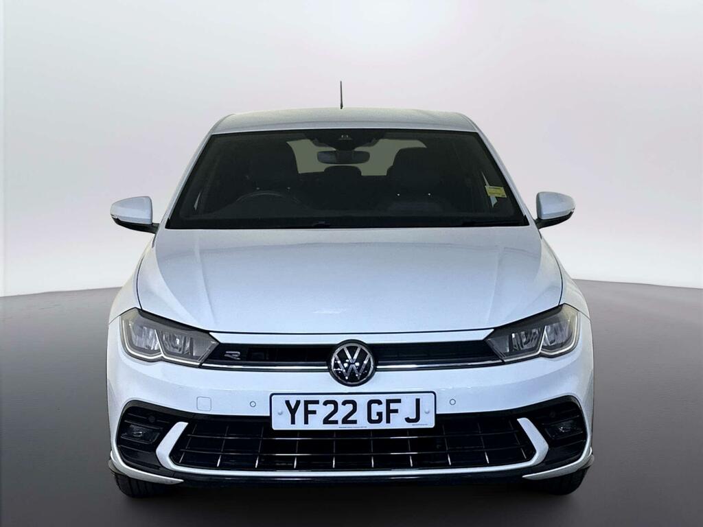 Volkswagen Polo 1.0 Tsi R-line Hatchback Euro 6 White #3