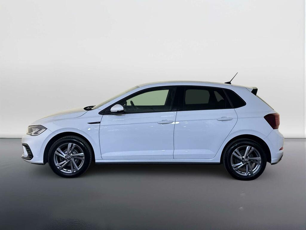 Volkswagen Polo 1.0 Tsi R-line Hatchback Euro 6 White #5