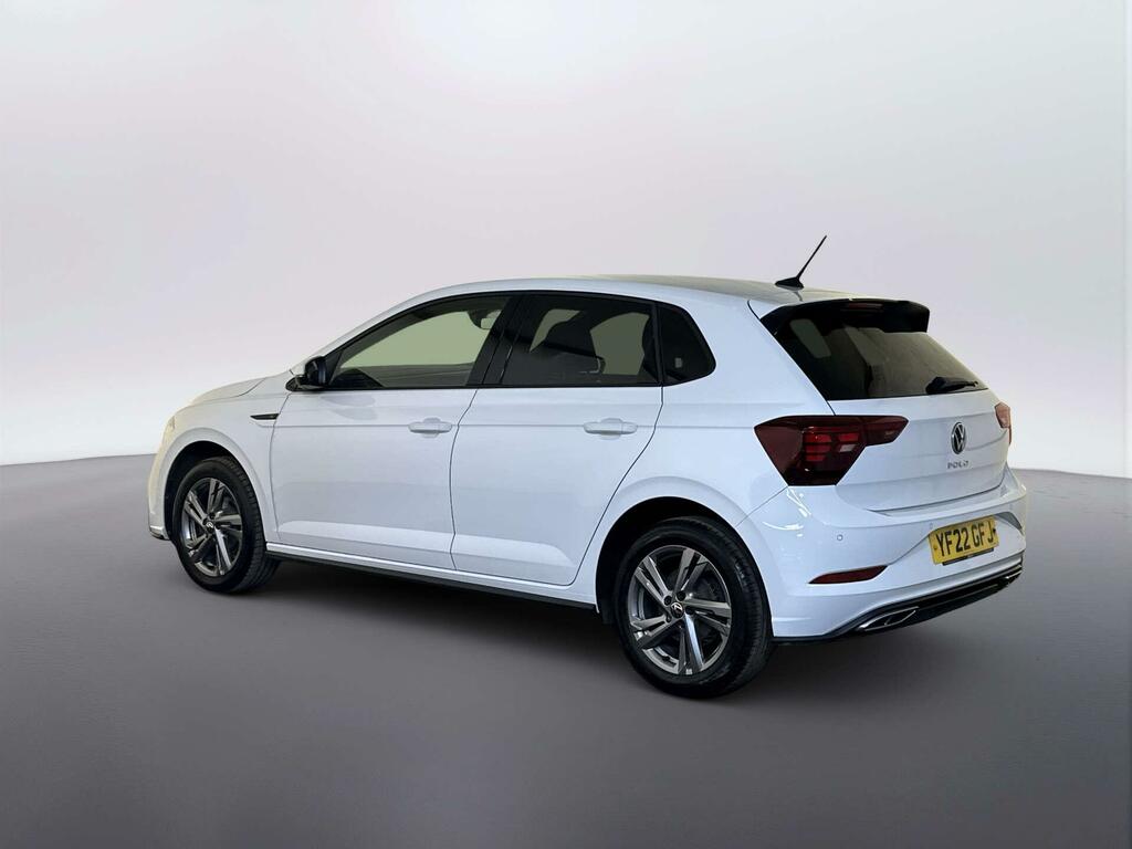 Volkswagen Polo 1.0 Tsi R-line Hatchback Euro 6 White #6