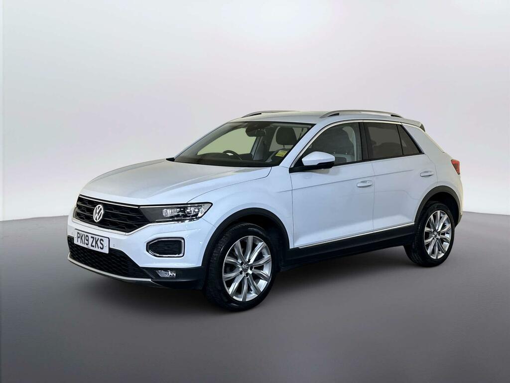 Volkswagen T-Roc 1.5 Tsi Gpf Evo Sel Suv Euro 6 White #4