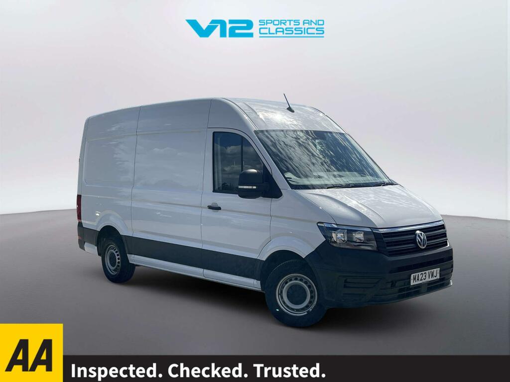 Volkswagen Crafter 2.0 Tdi Cr35 Startline Panel Van White