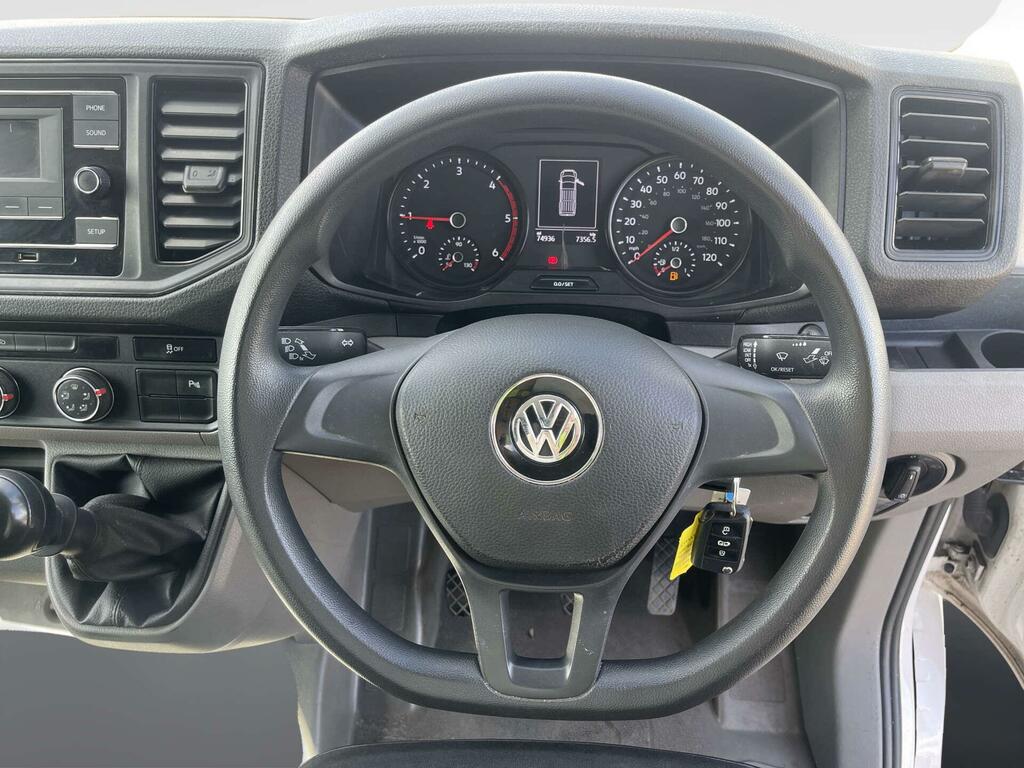 Volkswagen Crafter Panel Vanv 2.0Tdi140ps Cr35 Mwb Trendline White #12