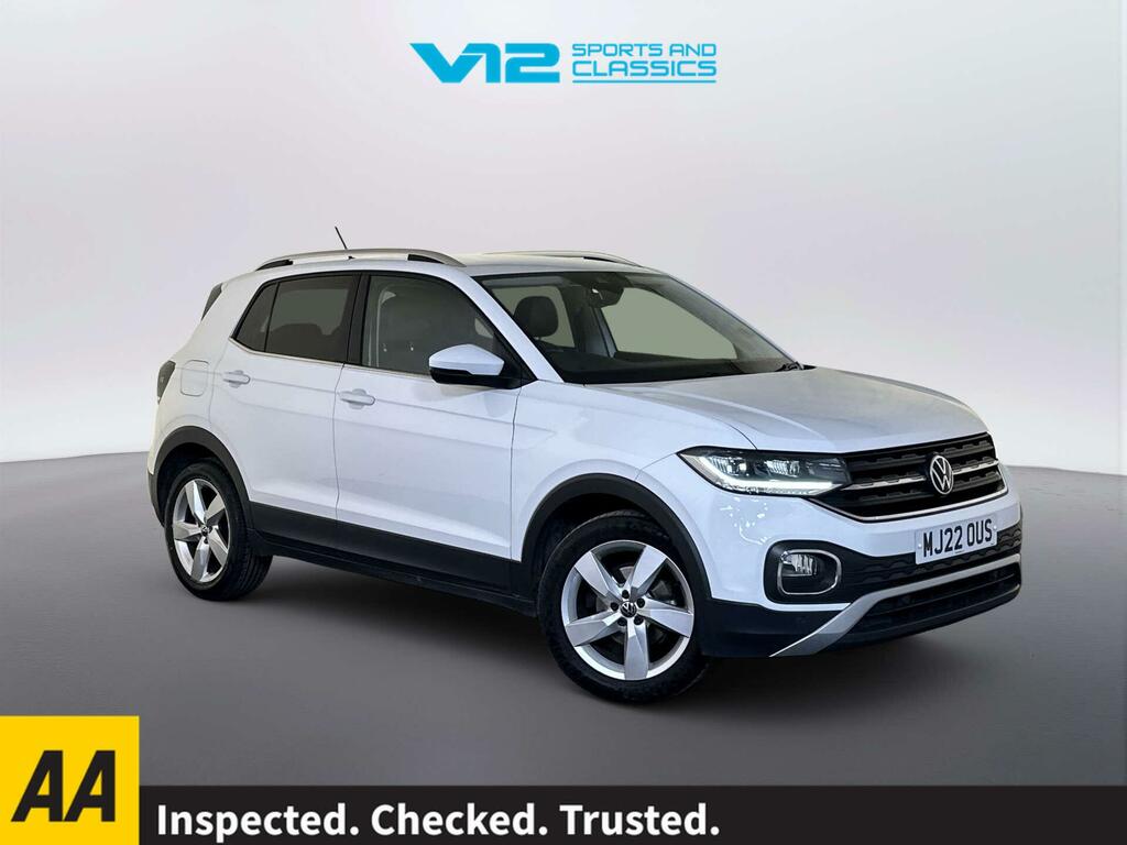 Volkswagen T-Cross 1.5 Tsi Evo Sel Suv Dsg Euro 6 Ss 1 White