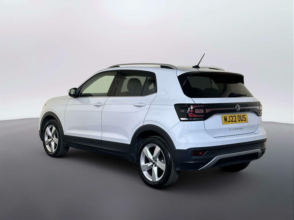 Volkswagen T-Cross 1.5 Tsi Evo Sel Suv Dsg Euro 6 Ss 1 White #6