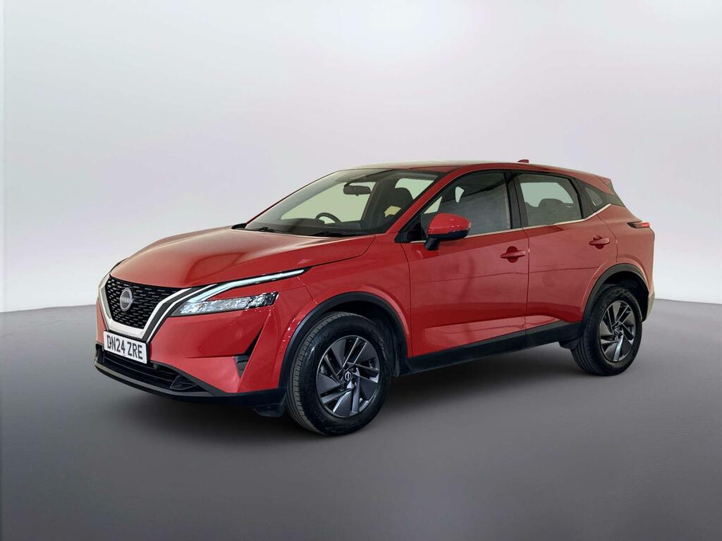 Nissan Qashqai 1.3 Dig-t Mhev Acenta Premium Suv Hybri Red #4