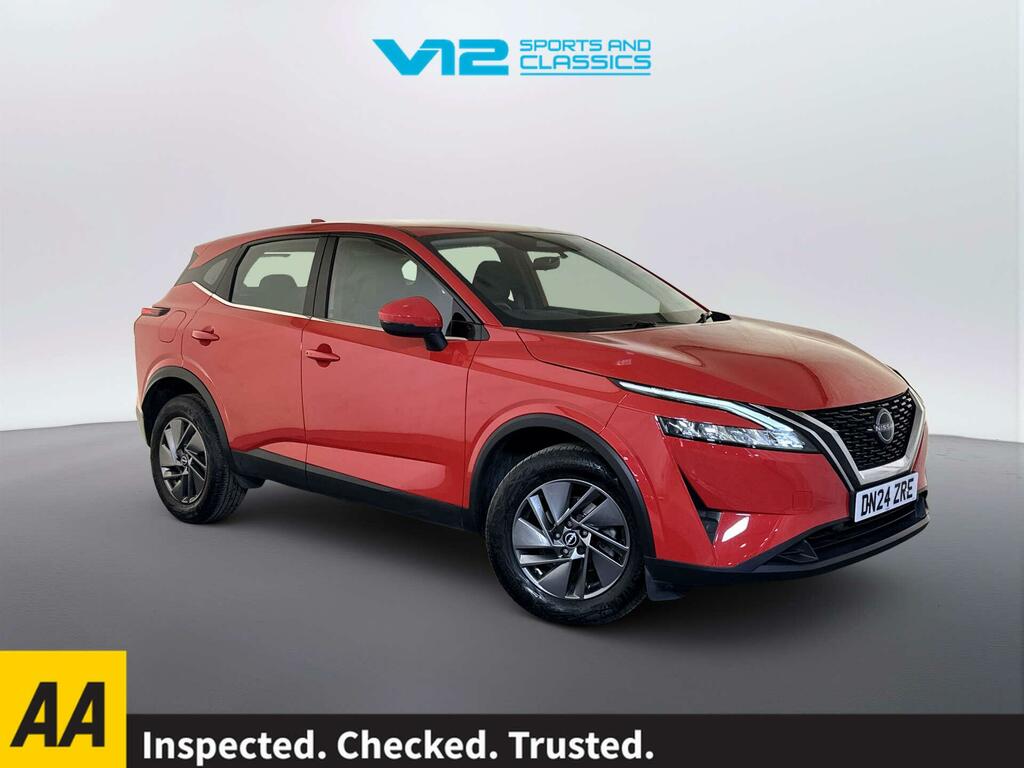 Nissan Qashqai 1.3 Dig-t Mhev Acenta Premium Suv Hybri Red