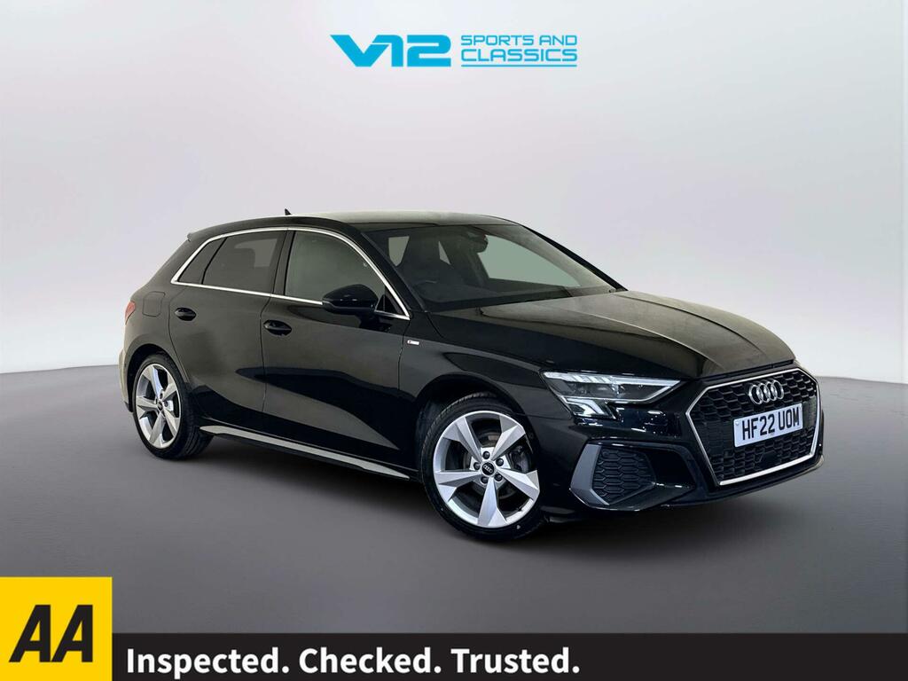 Audi A3 1.5 Tfsi 35 S Line Sportback Eur Black