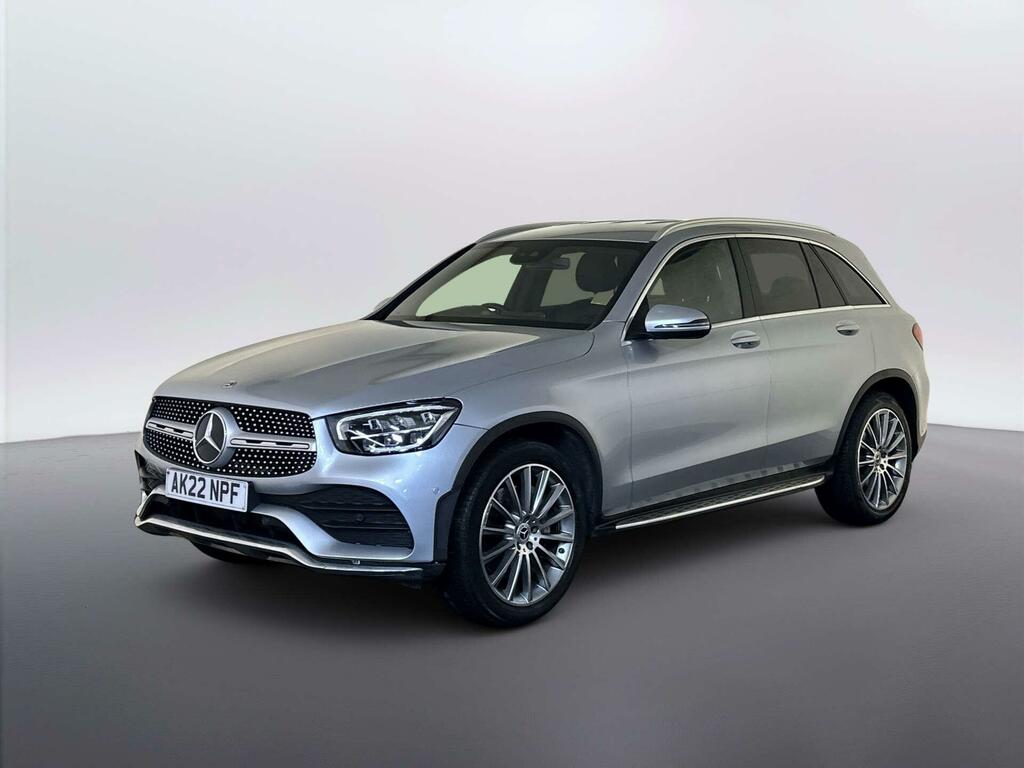 Mercedes-Benz GLC Class 2.0 Glc300h Mhev Amg Line Premium Suv Silver #4