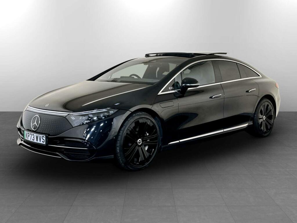 Mercedes-Benz EQS Eqs 450 108.4Kwh Exclusive Luxury Saloon Elec Black #4