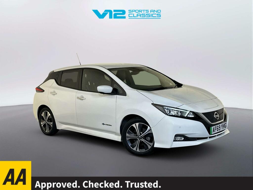 Nissan Leaf 40Kwh Tekna Hatchback 150 Ps White
