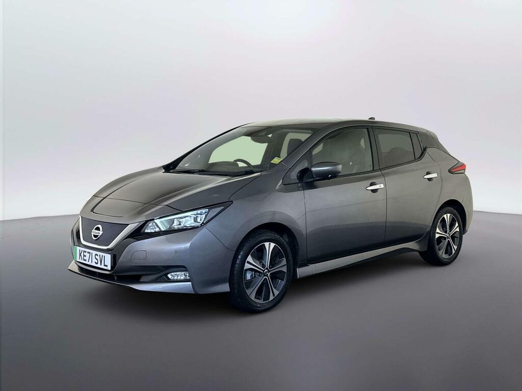 Nissan Leaf 62Kwh E Tekna Hatchback 217 Ps Grey #4