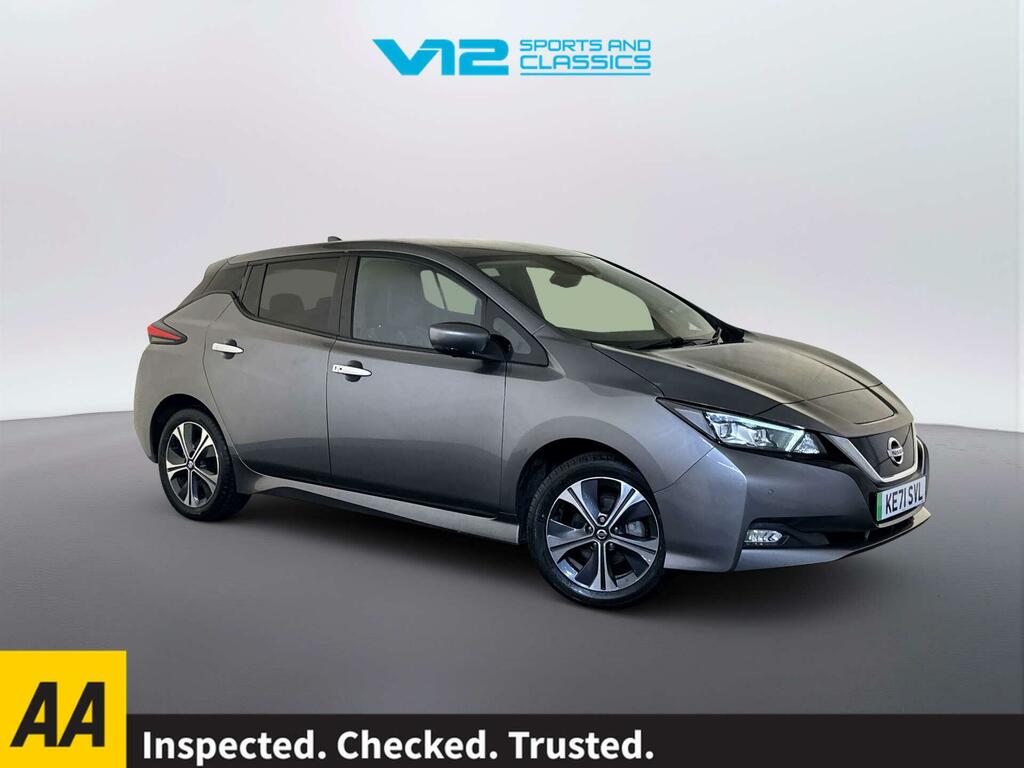 Nissan Leaf 62Kwh E Tekna Hatchback 217 Ps Grey