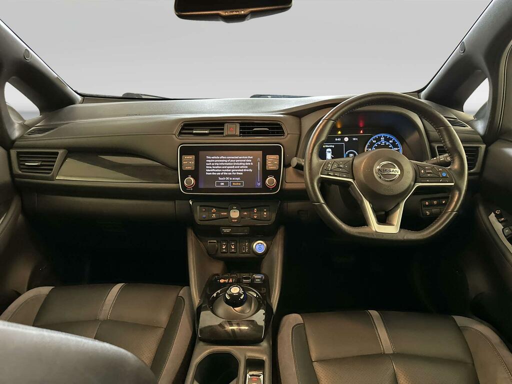 Nissan Leaf 62Kwh E Tekna Hatchback 217 Ps Grey #2
