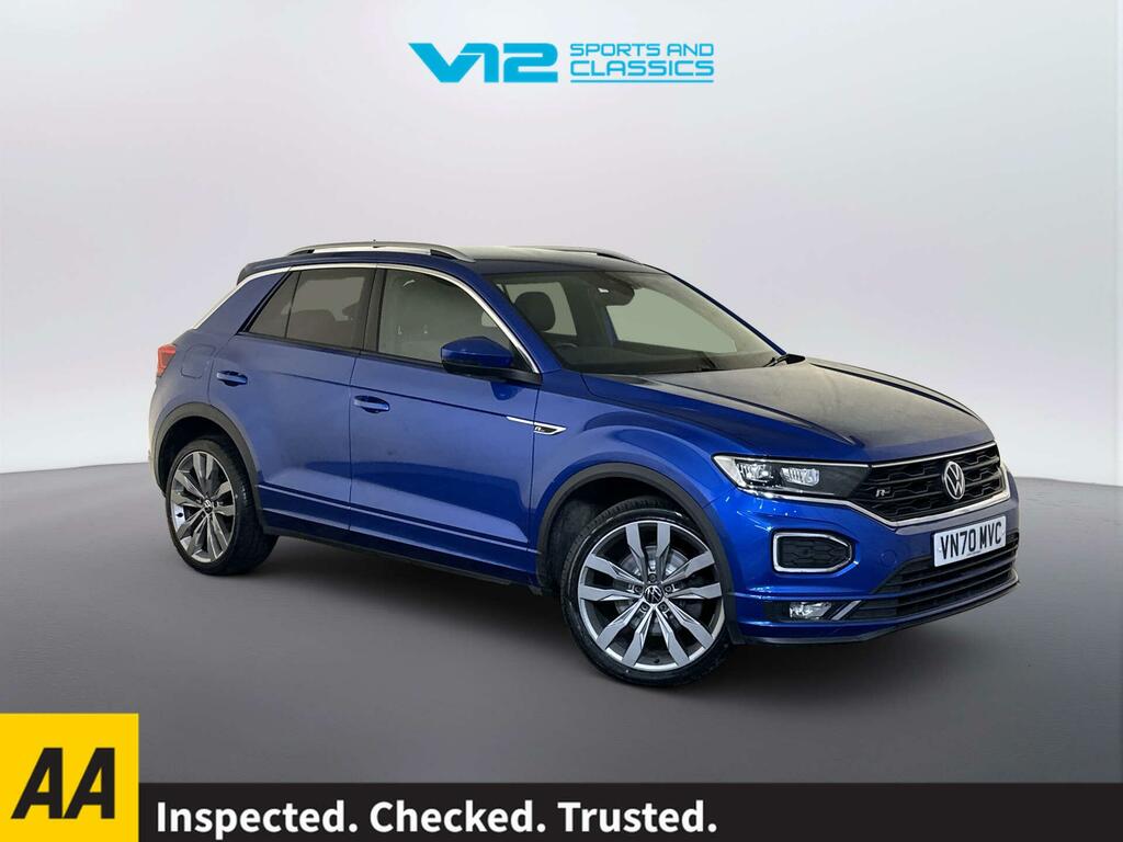 Volkswagen T-Roc 1.5 Tsi Gpf Evo R-line Suv Dsg Euro 6 Blue