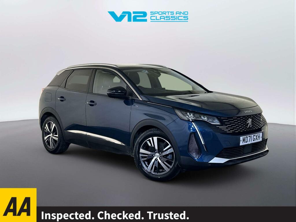 Peugeot 3008 1.6 13.2Kwh Allure Premium Suv Plug-in Blue