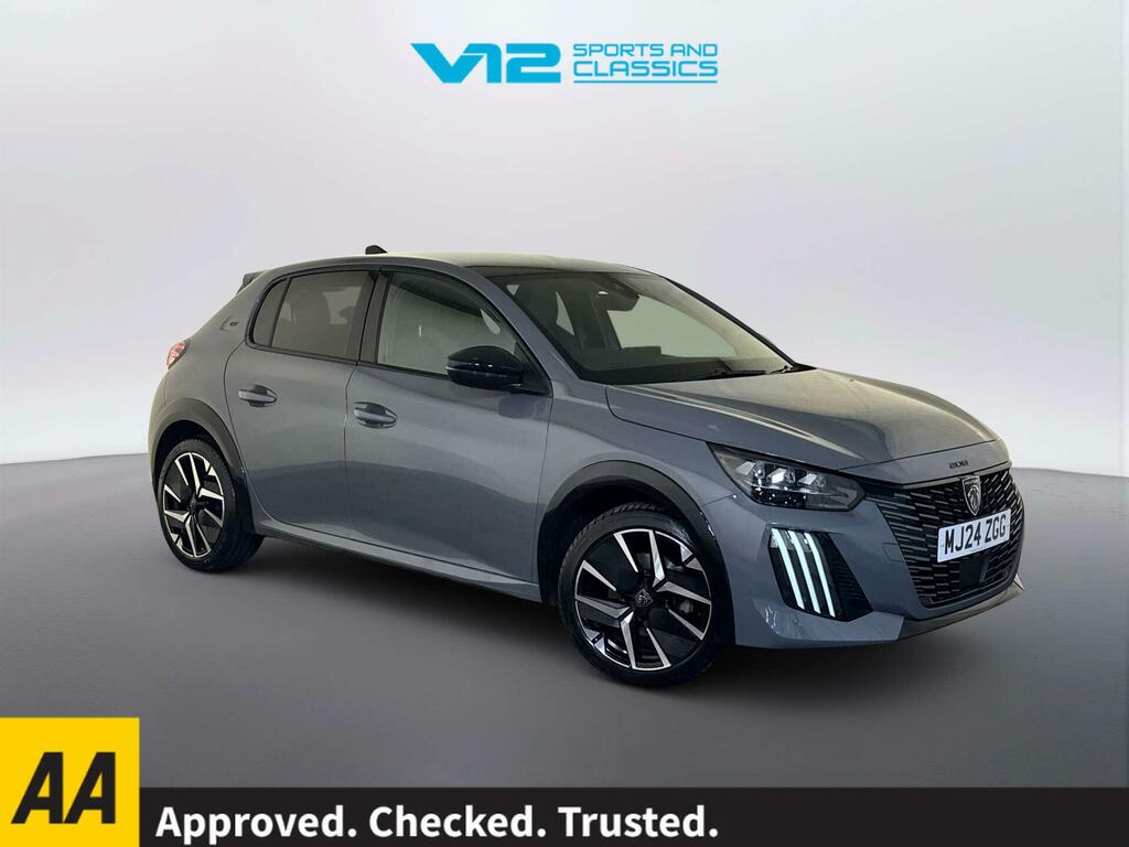 Peugeot 208 1.2 Puretech Gt Hatchback Euro 6 Grey