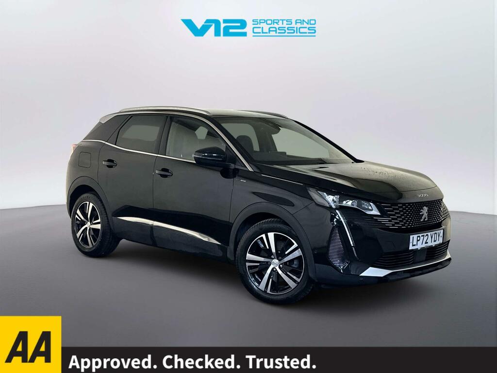 Peugeot 3008 1.6 13.2Kwh Gt Suv Plug-in Hybrid E-eat Black