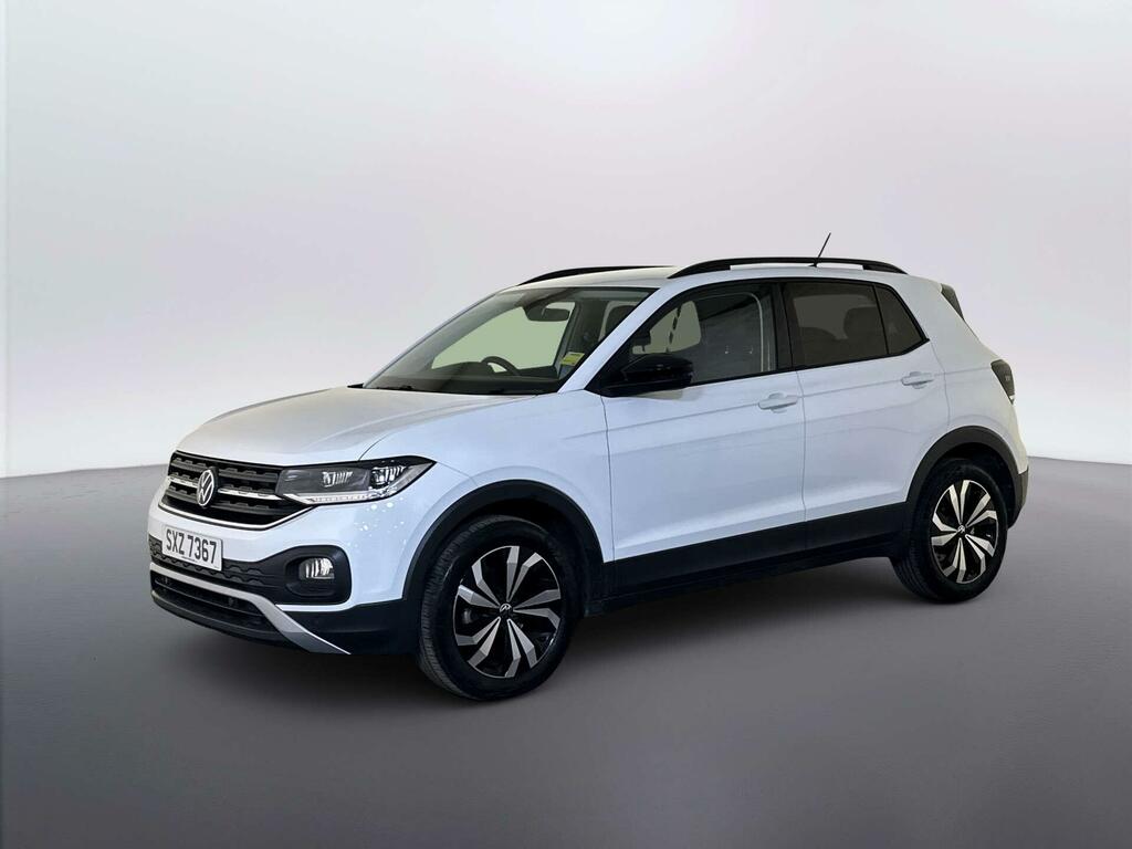 Volkswagen T-Cross 1.0 Tsi Black Edition Suv Euro 6 White #4