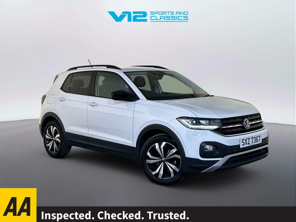 Volkswagen T-Cross 1.0 Tsi Black Edition Suv Euro 6 White
