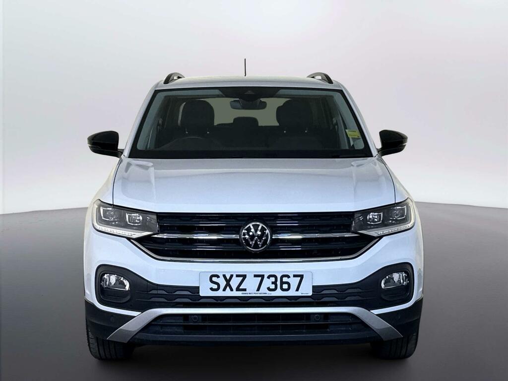 Volkswagen T-Cross 1.0 Tsi Black Edition Suv Euro 6 White #3