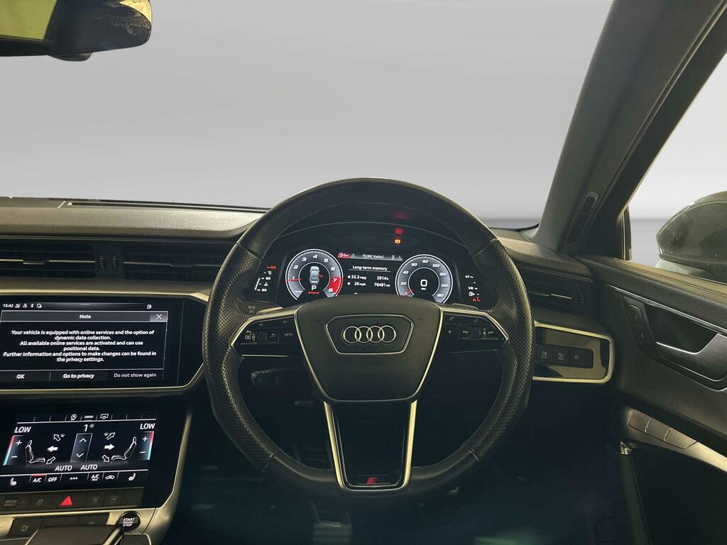 Audi A6 Saloon A6 S Line 40 Tdi Mhev Quattro S-a Black #14