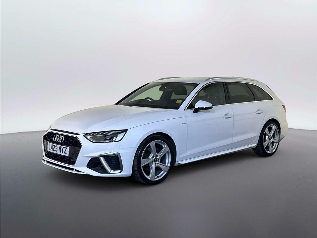 Audi A4 Avant 2.0 Tfsi 35 S Line Estate S Tronic Euro White #4