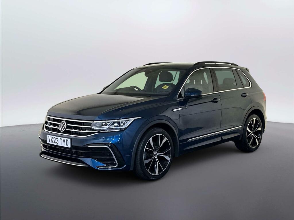 Volkswagen Tiguan 1.5 Tsi R-line Suv Dsg Euro 6 Ss 15 VK23TYD Blue #4