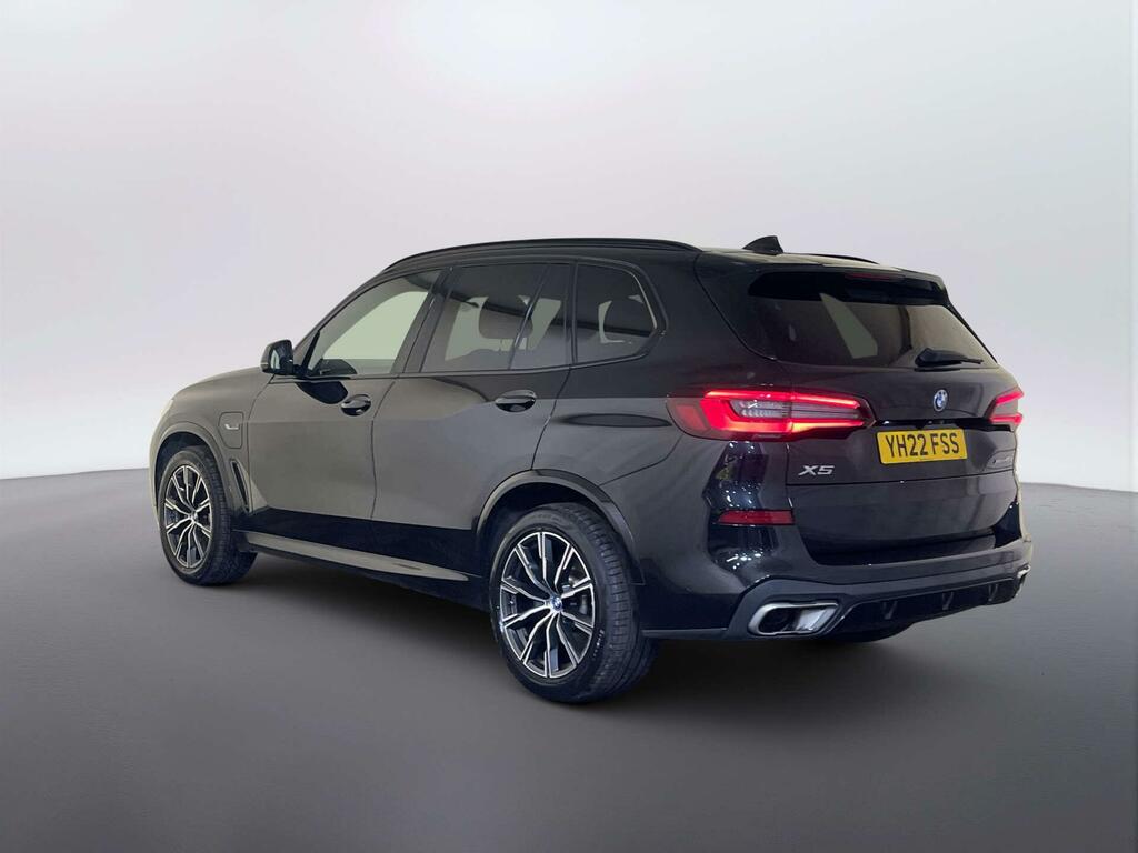 BMW X5 3.0 45E 24Kwh M Sport Suv Plug-in Hybri YH22FSS Black #6