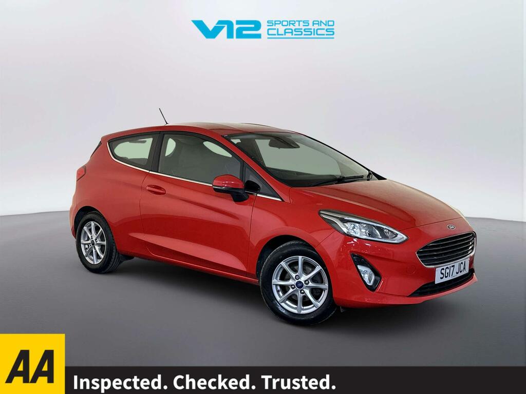 Ford Fiesta 1.1 Ti-vct Zetec Hatchback Euro Red