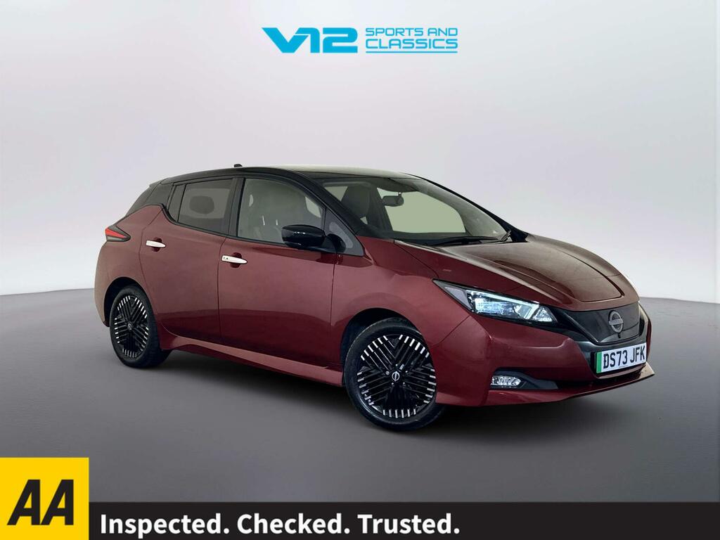 Nissan Leaf 39Kwh Tekna Hatchback 150 Ps Red